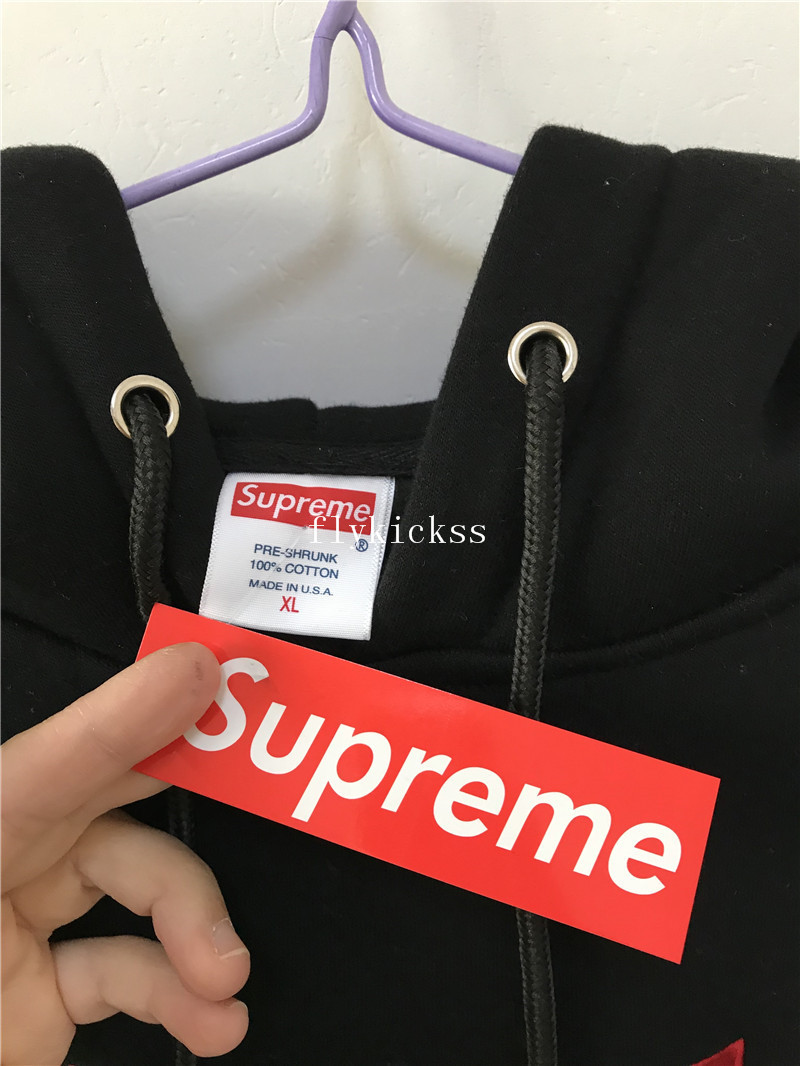 Supreme Black Hoodie